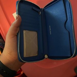 Michael Kors wristlet wallet